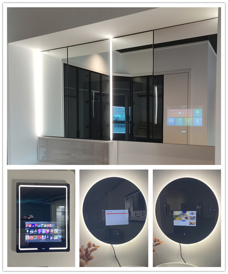 mirror with profile light