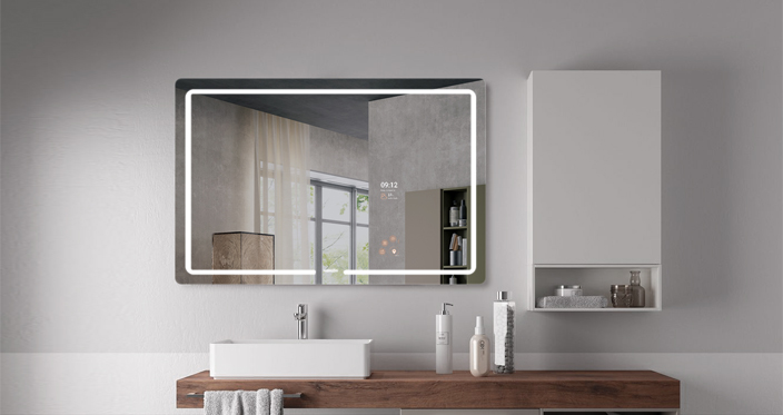 Espejo de baño inteligente