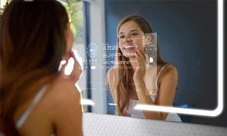 ¿Cómo será el espejo del baño en el futuro?