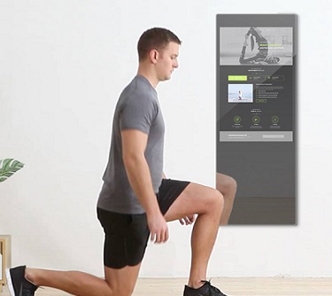 Tu entrenador personal------espejo de entrenamiento inteligente