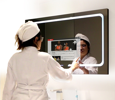 Tu espejo inteligente Fitbathmirror con aplicaciones